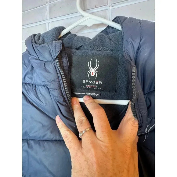 Spyder Kids Down Jacket - Size 10/12 - Picture 6 of 6